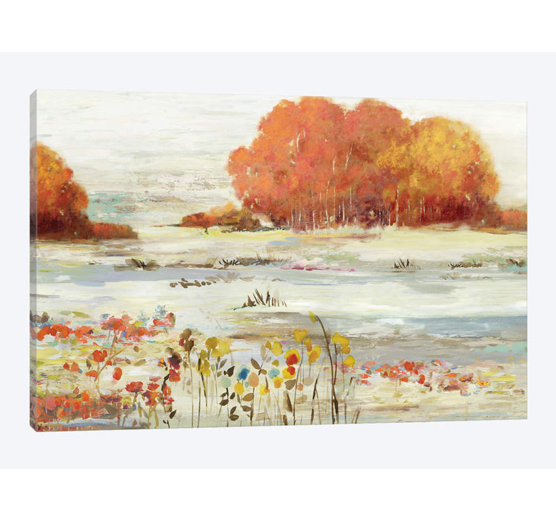 «A Ways Away», reproduction d'impression sur toile tendue, H 26 po x l 40 po x P 1,5 po, Toile tendue, Pas de tapis