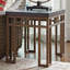 Cypress Point Montera Travertine End Table