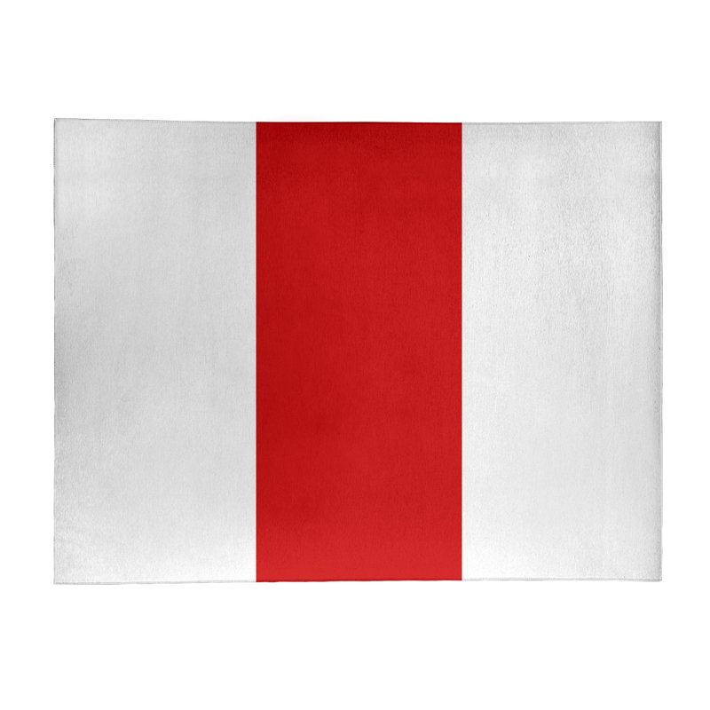 Tapis de zone rouge, Rectangle 8 pi x 10 pi