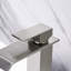 Robinet pour salle de bain, monotrou, robinet en acier inoxydable, nickel brossé et corrosion-125565821