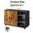 Maniram 39.4'' Wide Mobile Lateral File Cabinet, Home Office Filing Cabinets With Shelves, Printer Cabinet-1082873252