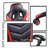 RAYS Reclining Ergonomic Faux Leather Swiveling PC & Racing Game Chair with Footrest-41302457
