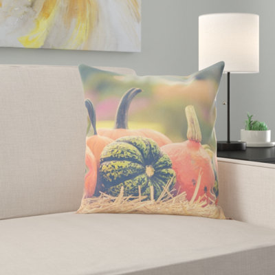 Coussin citrouille