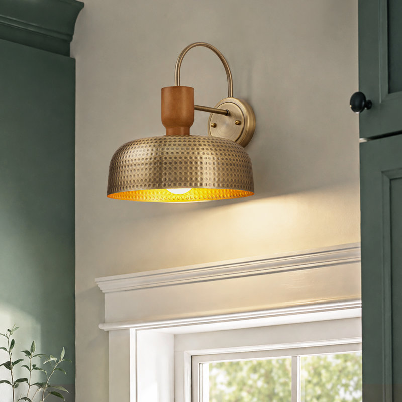 Evesham 1 - Light Metal Wall Sconces, Brass