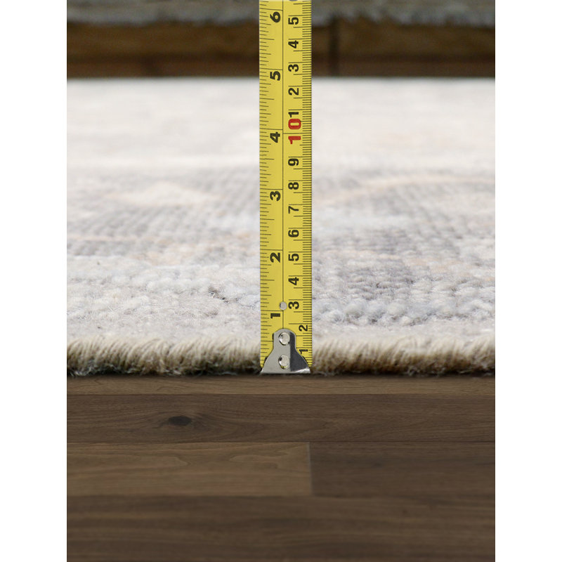 Oushak Hand Knotted Wool Oriental Area Rug, Rectangle 9' x 12'