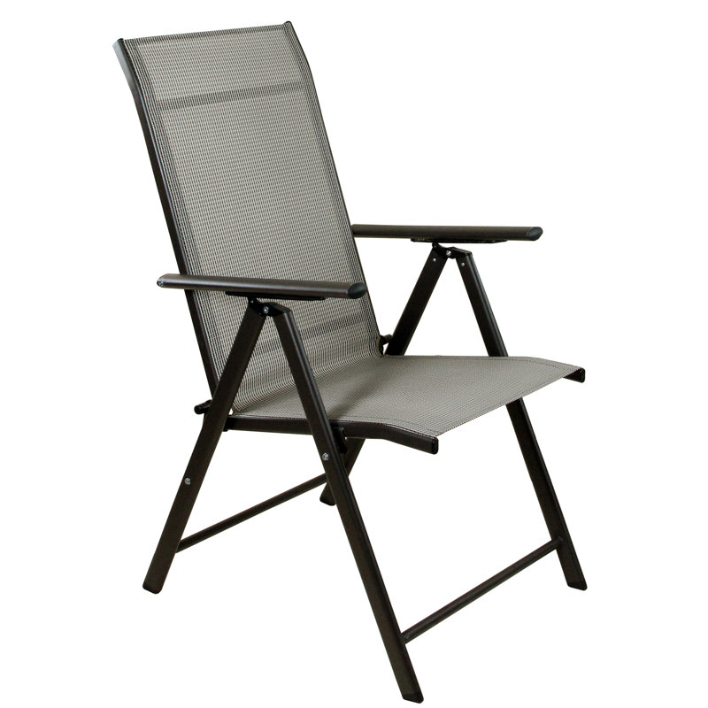 Fauteuil de patio inclinable pliable 40 po