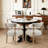 Faux Leather Solid Wood Side Dining Chairs-2116201725