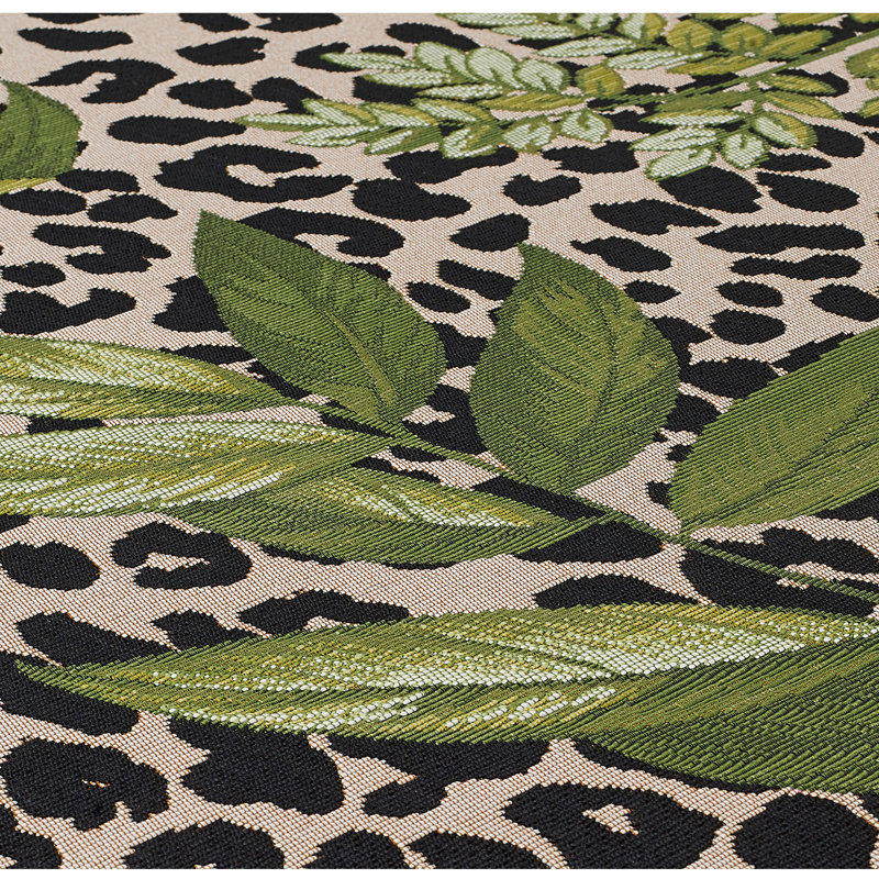 Ananke Block Print Area Rug, Rectangle 200 x 285cm