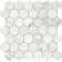 Daltile Natural Stone Marble Venetian Calacatta 2" Hexagon Mosaic