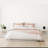 Amandev Simple Designs Mini Basic Table Lamp with Drum Fabric Shade-16393461