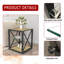 Table de chevet moderne 1 pièce, table d'appoint de style industriel-27638326-27638325