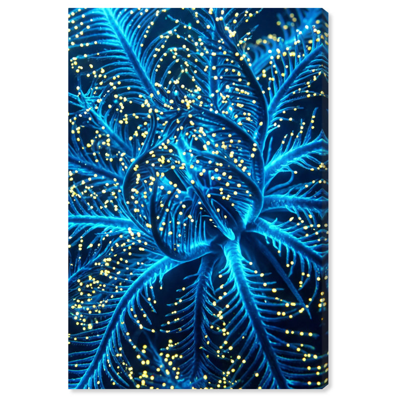 Neon Bloom Print by Oliver Gal, 15"H x 10"W, Gallery Wrapped
