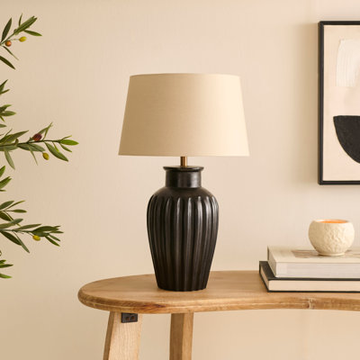 Wood Table Lamp