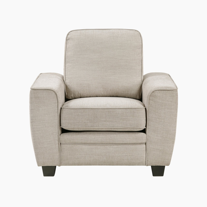 Fauteuil d'appoint 40 po Manasa, Chenille taupe