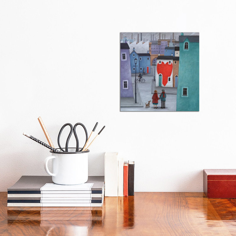 Where The Heart Is by Peter Adderley - Wrapped Canvas Gallery-Wrapped Canvas Giclée, 30.48 cm H x 30.48 cm W