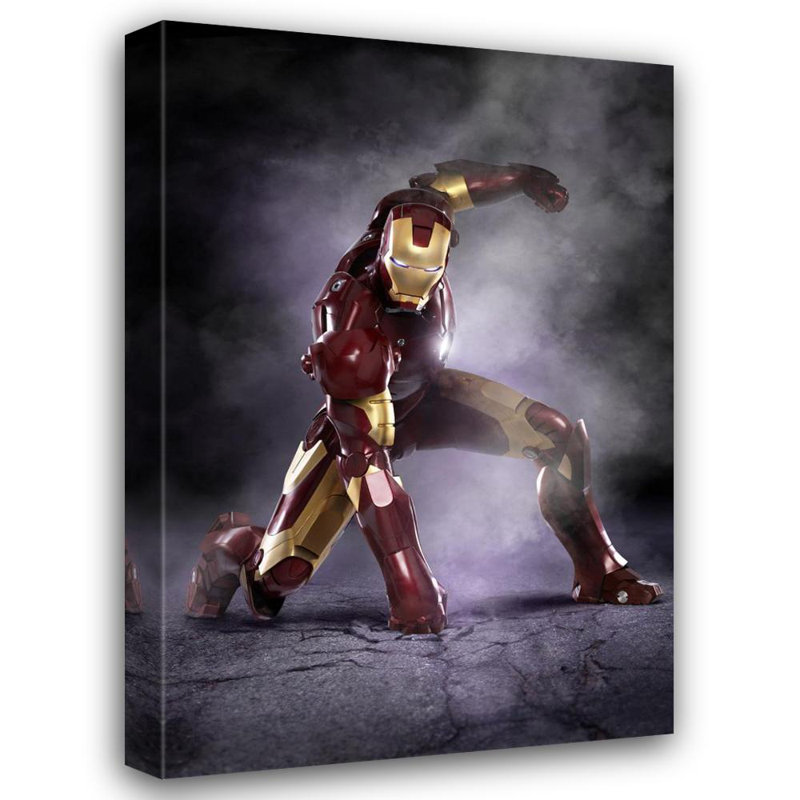Iron Man, H 40 po x l 27 po