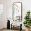 48.5"X32.5" Large Living Room Wall Mirror, Black And Gold Bathroom Mirror, Modern Decorative Metal Frame, For Dining Room, Entryway, Vanity Table, Console Table-477385322
