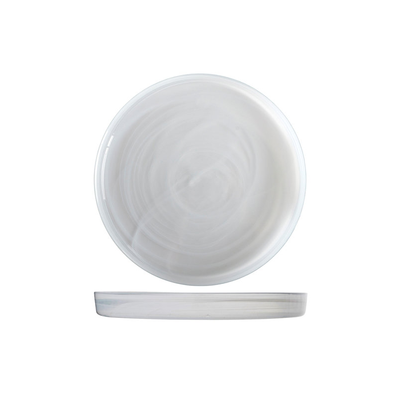 6 Plates Vtr Alabaster Bb Cm21xh2,5