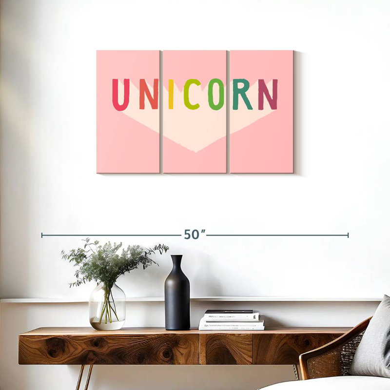 Tergel Unicorn Superhero, 20" H x 33" W