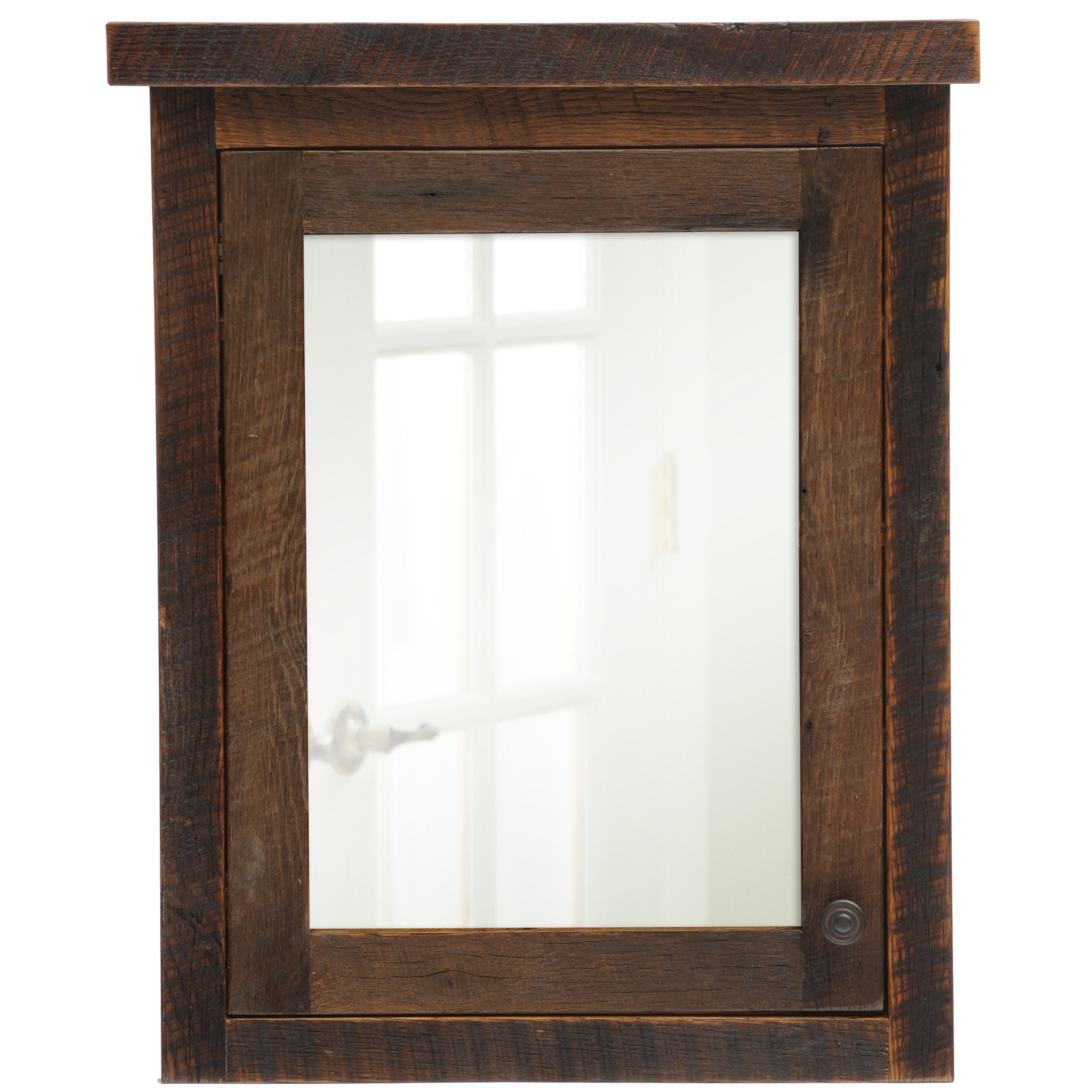 Barnwood Surface Mounted Medicine Cabinet