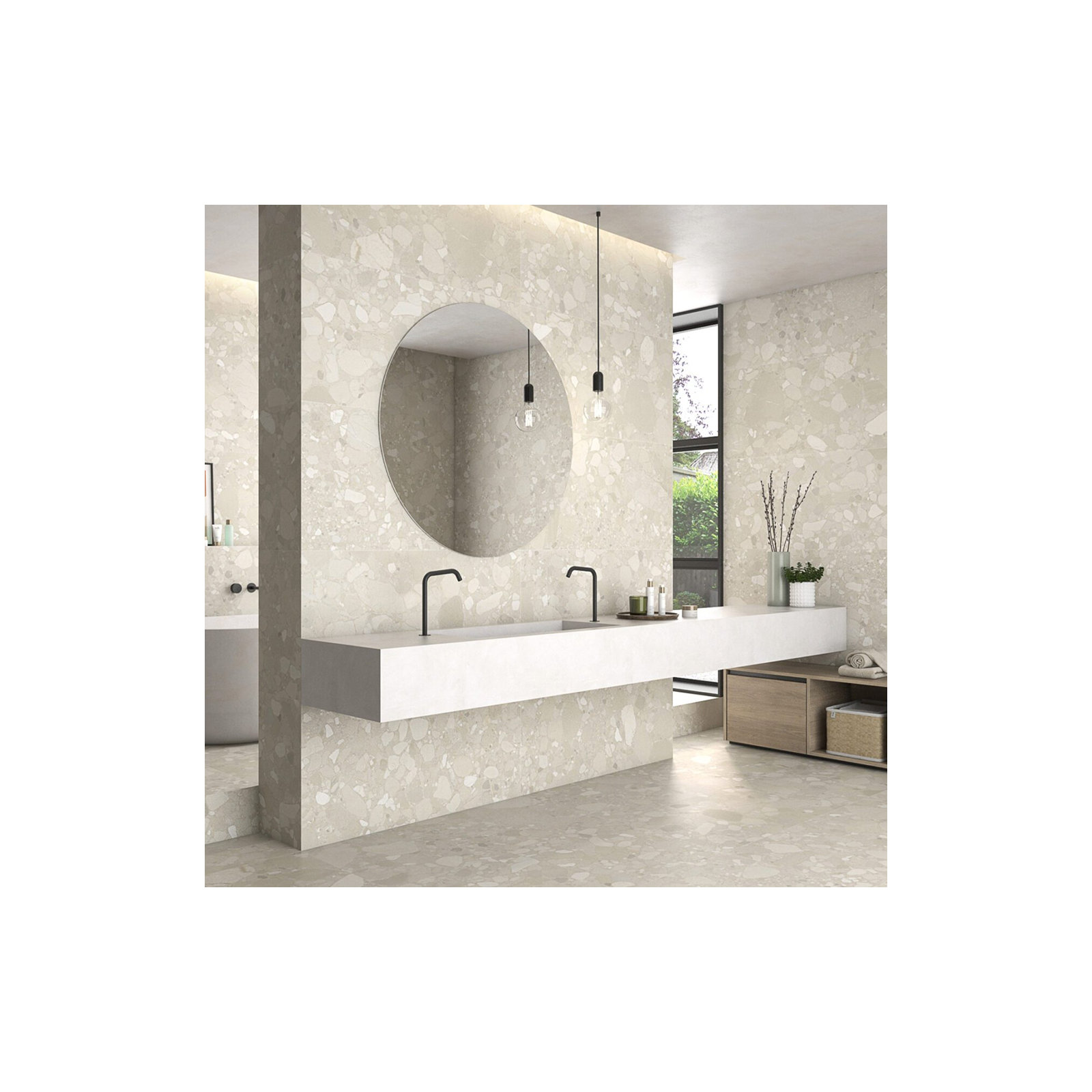 Dorado 24" x 24" Matte, Beige