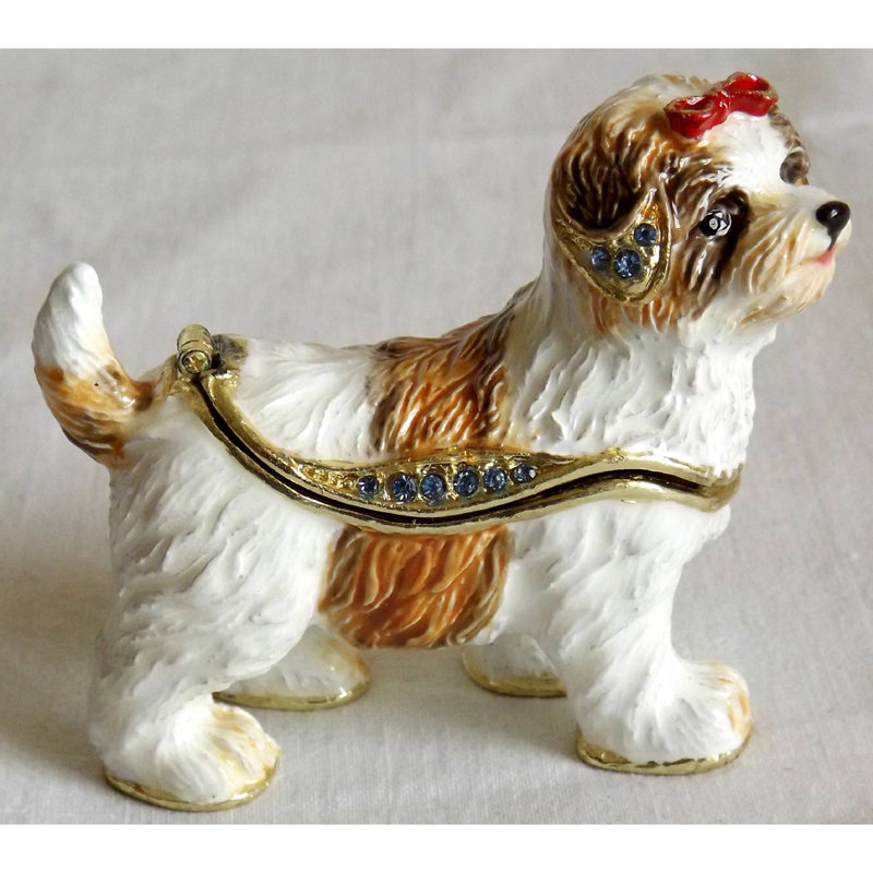 Boîte à bijoux pour chien