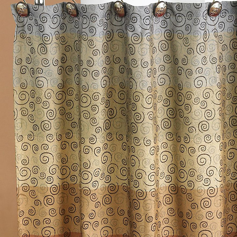 Nahua Abstract Shower Curtain
