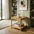 Rise End Table, Light Oak