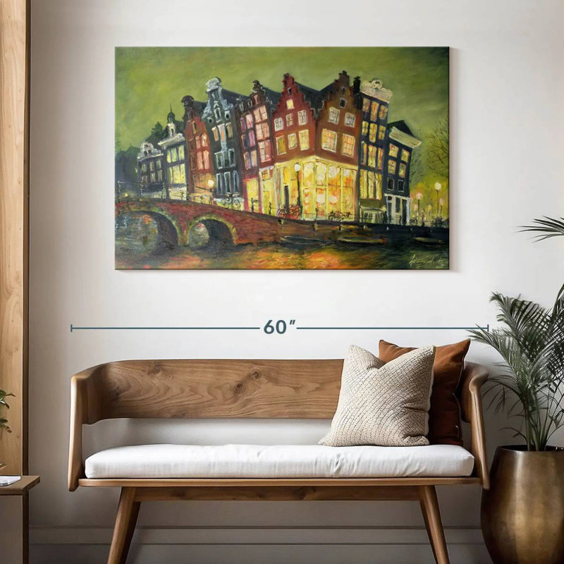 Sirci, lumières vives, Amsterdam, H 32 po x l 48 po
