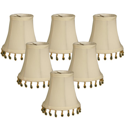4'' H Silk Bell Candelabra Shade