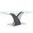 Rectangular Coffee Table with Tempered glass countertop-794800005