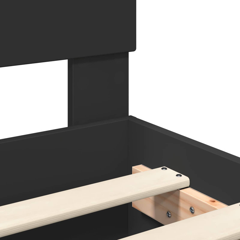 Bed, Black, Small Single (2'6)