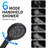 Round Shower Faucet Matte Black Shower System With 10 Inches Rain Shower Head And Handheld Spray