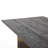 Torionna Oak Solid Wood Top Metal Base Dining Table-1428372558