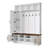3-In-1 Hall Tree With 6 Hooks,  Storage Bench  Multiple Storage Space-812132038