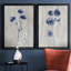 Indigo Botanical III - ensemble de 2 reproductions d'impressions-827887990-827887982-828230216