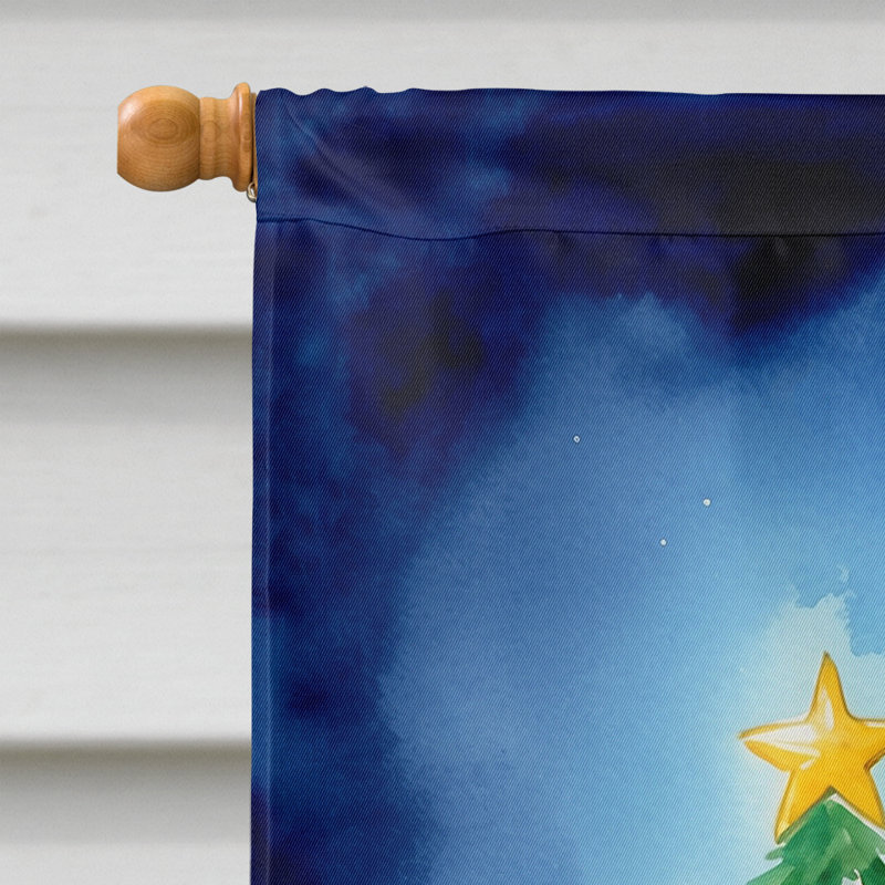 Drapeau de Noël maison de renne, Chocolat
