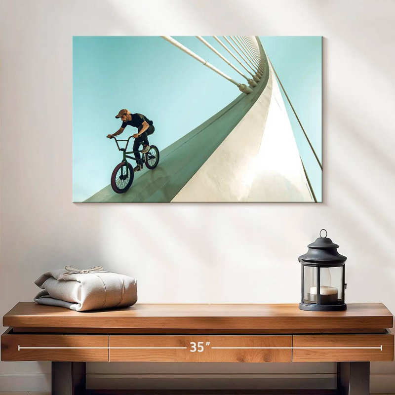 BMX Rider, H 16 po x l 24 po