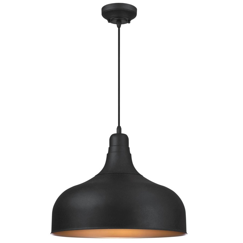 Luminaire suspendu pour dôme simple 1 lumières Munk