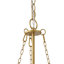 Mid-cenury Modern Oversized Branching Basket Leaf Chandelier