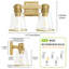 Luminaire de meuble-lavabo moderne à intensité variable Milasia avec abat-jour en verre transparent conique-1753623074-1757438201