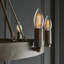 Dunstable 12 - Light Waggon Wheel Chandelier