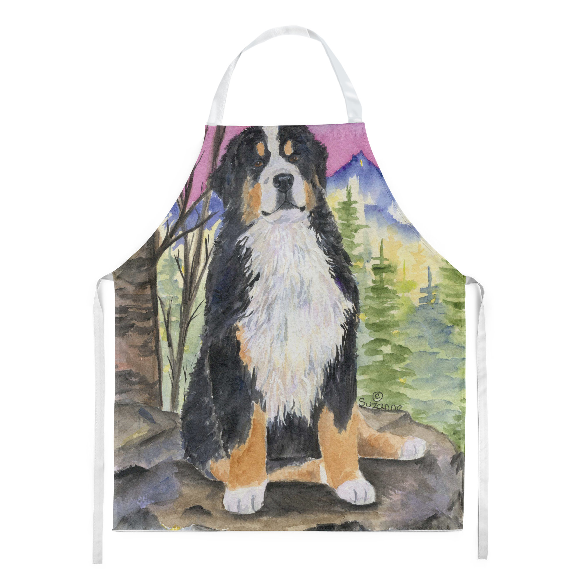 Winston Porter Bernese Mountain Dog Apron Wayfair