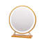 Miroir de plancher rond en métal Omaque