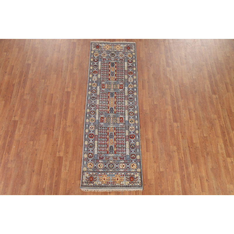 Tapis de couloir oriental géométrique 3x8