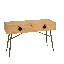 Ancle 120cm Solid Wood Top Console Table
