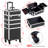 Abrams Professional Makeup Train Case 4 in 1 Rolling  Makeup Case-1624180867