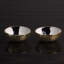 Bianco Nero Salt And Pepper Bowls