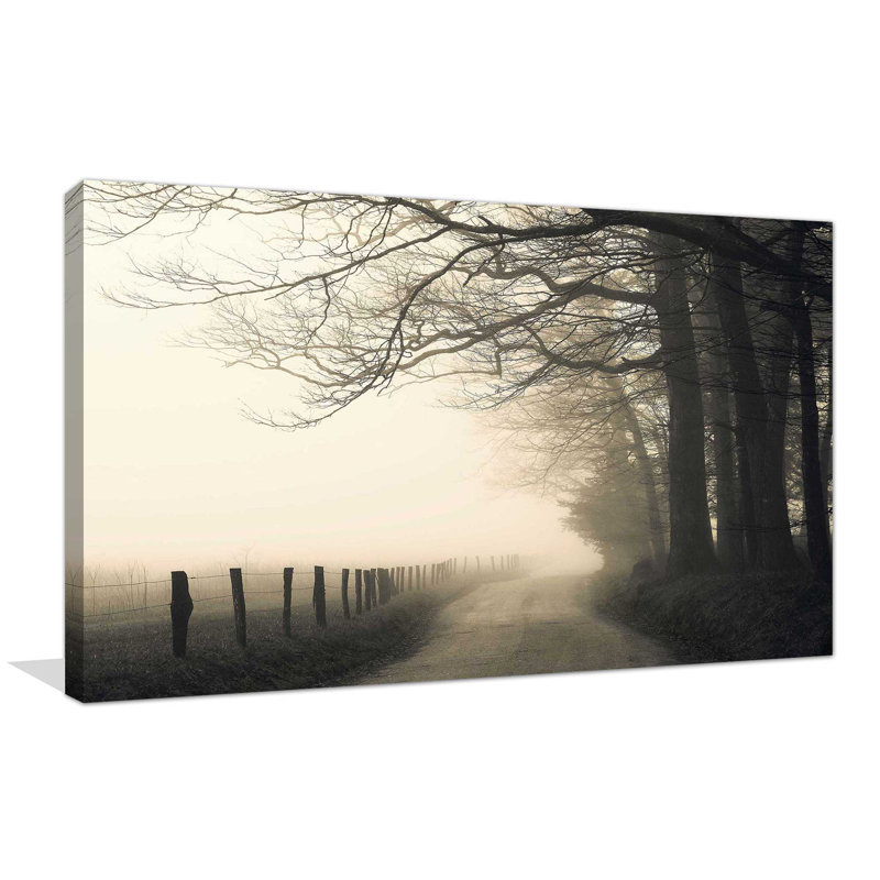 Hyatt Lane par Nicholas Bell - photographie, Toile tendue, H 24 po x l 40 po x P 1,5 po