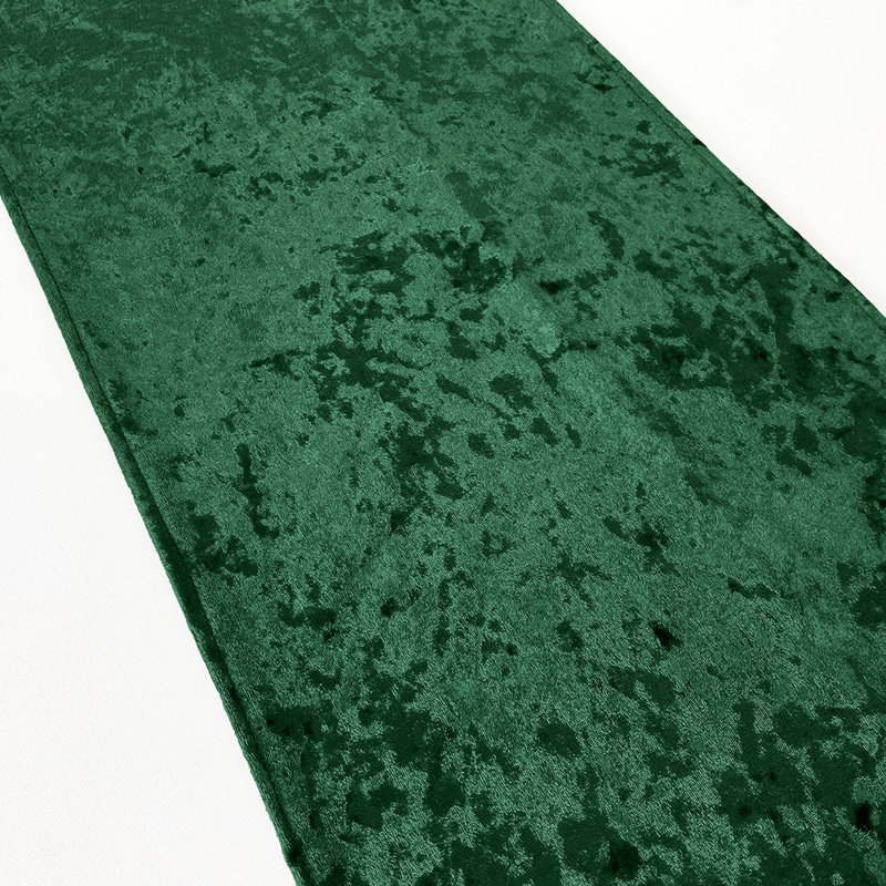 Chemin de table rectangulaire Thurstone, 120 po x 20 po, Vert